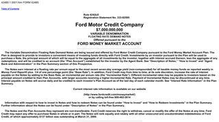 
                            5. ford money market account - SEC.gov - Ford Money Market Northern Trust Portal