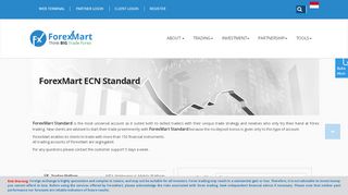 
                            6. ForexMart Live Account | MT4 Account | standard - Forexmart Portal