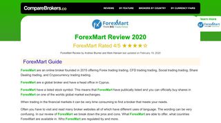 
                            4. ForexMart Review 2020 - Should I Sign Up ... - Forexmart Portal