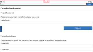 
                            7. Forgot Login or Password - Office Depot - Officedepot Com Portal
