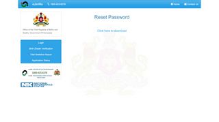 
                            5. Forgot Password - BIRTHS AND DEATHS | OFFICE OF THE ... - Ejanma Nic In Login