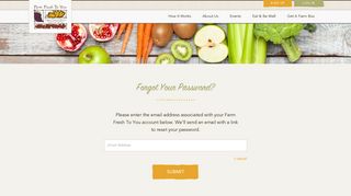 
                            4. Forgot Password - Farm Fresh To You - Farm Fresh To You Portal
