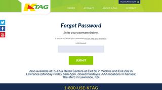 
                            3. Forgot Password | MyKTAG - Https Www Myktag Com Portal