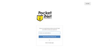 
                            7. Forgot password? - PocketiNet Communications Inc - Pocketinet Portal