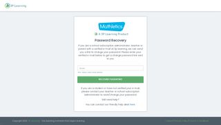 
                            6. Forgot your password? - Mathletics - Mathletics Com Portal
