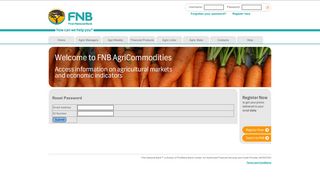 
                            7. Forgotten your password? - FNB Agricomms - Www Fnb Co Za Portal