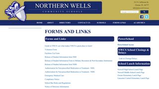 
                            4. Forms and Links - Northern Wells Community Schools Home - Nwcs Powerschool Portal