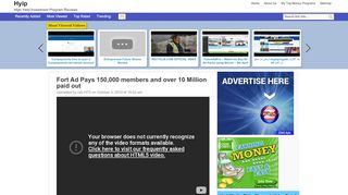 
                            8. Fort Ad Pays 150,000 members and over 10 Million paid out ... - Fort Ad Pays Portal