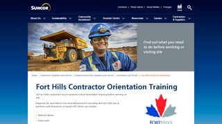 
                            3. Fort Hills Contractor Orientation – Orientation and ... - Suncor - Suncor Lms Login