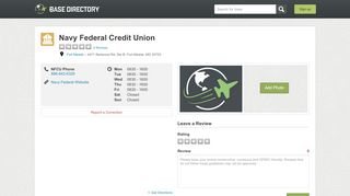 
                            9. Fort Meade Directory - Navy Federal Credit Union - Fort Meade Credit Union Website Portal