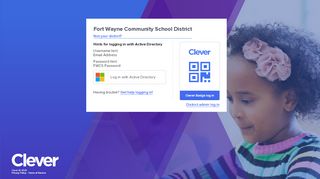 
                            6. Fort Wayne Community School District - Clever | Log in - Fwcs Email Portal