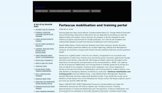 
                            8. Fortescue mobilisation and training portal - Train williams death - Fortescue Mobilisation And Training Portal