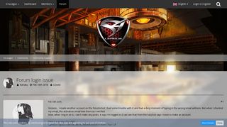 Forum login issue - Community Support - S4 League - S4 League Portal Problem