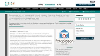 
                            4. Fotopigeon, An Inmate Photo-Sharing Service, Re-Launches ... - Fotopigeon Login