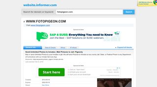 
                            5. fotopigeon.com at WI. Send Unlimited Photos to Inmates | Mail ... - Fotopigeon Login