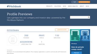 
                            14. Fotostrana Company Profile: Valuation & Investors | PitchBook - Fotostrana Ru Portal