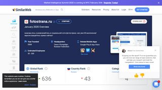 
                            11. Fotostrana.ru Analytics - Market Share Stats & Traffic Ranking - Fotostrana Ru Portal