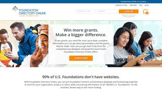 
Foundation Directory Online: Find Grantmakers & Nonprofit ...
