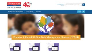 
                            2. Fountas & Pinnell Online Data Management System (ODMS) - Fountas And Pinnell Data Management Portal