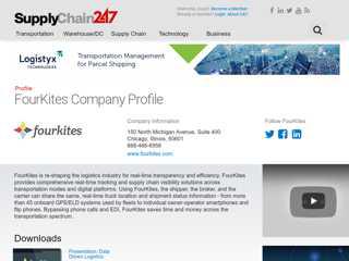 
                            8. FourKites - Supply Chain 24/7 Company