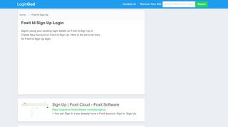 
                            8. Foxit Id Sign Up Login or Sign Up - Foxit Id Sign Up