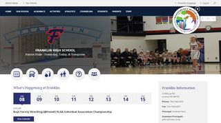 
                            5. Franklin High School / Homepage - Livonia Public Schools - Fhs Connect Login