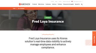 
                            2. Fred Loya Insurance customer story Kronos