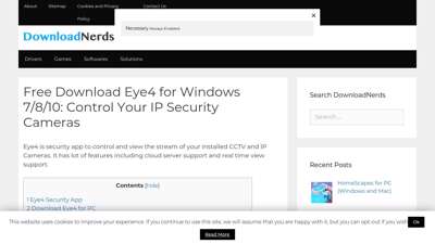 Free Download Eye4 for Windows 7/8/10: Control Your IP ...
