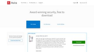
                            13. Free Downloads of Avira Antivirus Software & Utilities - Avira Connect Portal