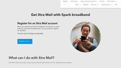 Free email service from Spark  Xtra Mail  Spark NZ