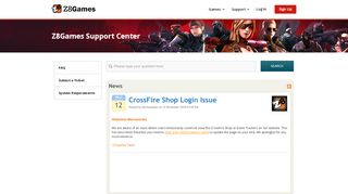 
                            6. Free Gaming. Evolved. CrossFire Shop Login Issue - Z8Games - Crossfire Z8games Login