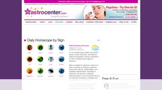 
                            8. Free Horoscopes & Astrology by Astrocenter.com - Astrology Com Portal