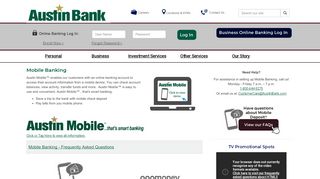 
                            2. Free Mobile Banking | Mobile Deposit | East ... - Austin Bank - Austin Bank Mobile Portal