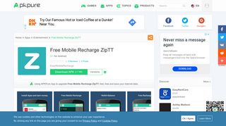 
                            3. Free Mobile Recharge ZipTT for Android - APK Download - Ziptt Login