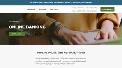 Free Online Banking Account  TBK Bank