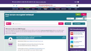 
                            7. Free secure encrypted webmail - MoneySavingExpert.com Forums - Ukinbox Login