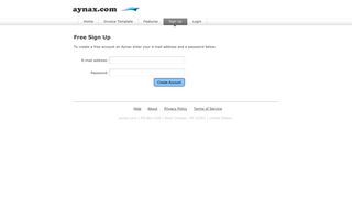 
                            3. Free Sign Up :: Aynax.com - Aynax Login Uk