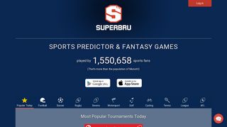 
                            2. Free social sports predictor and fantasy game - SuperBru - Www Superbru Portal
