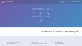 
                            7. Free Typing Speed Test – Check your typing skills - LiveChat - Www Typingtest Portal