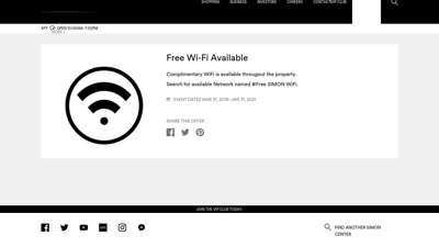 
Free Wi-Fi Available at Merrimack Premium Outlets® - A ...
