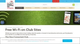 
                            1. Free Wi-Fi on Club Sites - The Camping and Caravanning Club - Camping And Caravan Club Wifi Login