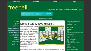 
                            2. Freecell.net - Freecell Net Portal