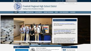 
Freehold Regional High School District / Homepage
