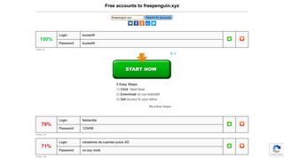 
                            1. freepenguin.xyz - free accounts, logins and passwords - Freepenguin Xyz Sign Up
