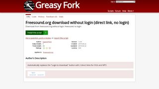 
                            5. Freesound.org download without login (direct link, no login) - Freesound Org Portal