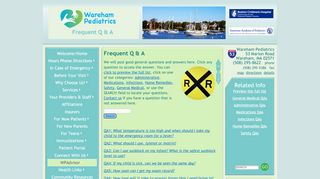 
                            3. Frequent Q & A | Wareham Pediatrics | Serving Massachusetts Cape ... - Wareham Pediatrics Patient Portal