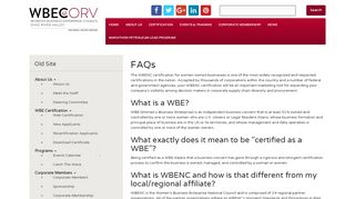 
Frequently Asked Questions about women's business ...  
