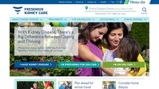 Fresenius Kidney Care: Chronic Kidney Disease and Dialysis Treatment - Fresenius Patient Portal