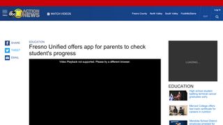 
                            5. Fresno Unified offers app for parents to check student's progress ... - Fresno Unified Parent Portal