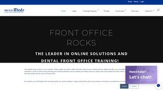 
                            7. Front Office Rocks: Virtual Dental Front Office Training - Front Office Rocks Portal